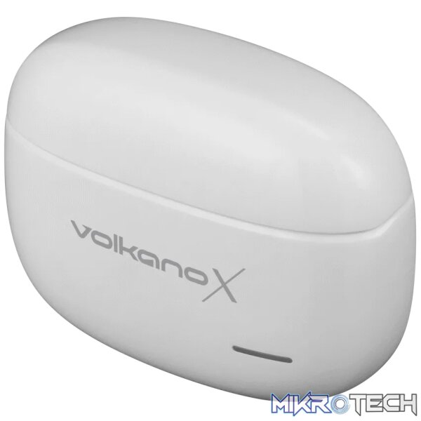 VolkanoX VXT200S Hybrid ANC TWS Earphones - White - Image 3