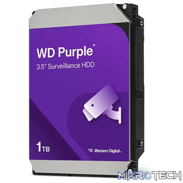 WD Purple 1TB 3.5 Surveillance HDD WD Purple 1TB 3.5 Surveillance HDD