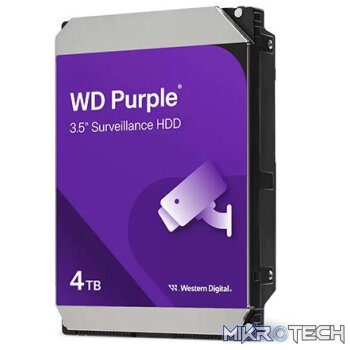 WD Purple 4TB 3.5 Surveillance HDD