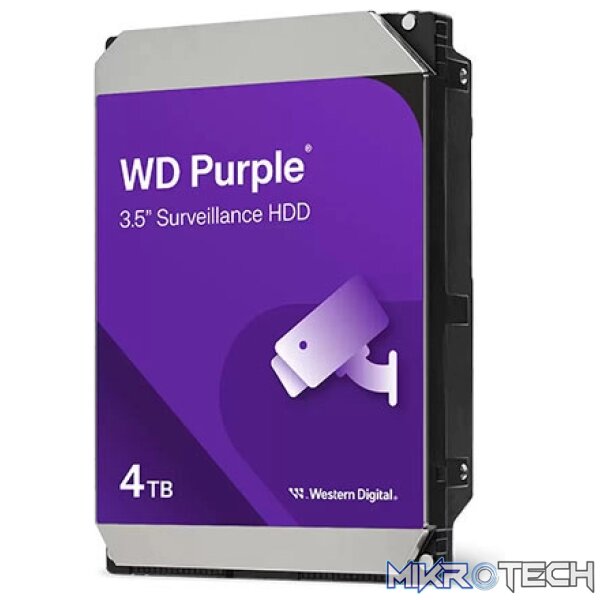WD Purple 4TB 3.5 Surveillance HDD WD Purple 4TB 3.5 Surveillance HDD