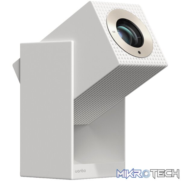 Wanbo Cube 2 Pro – 1080P 500ANSI Android 11 Smart Home Theatre Projector – White Wanbo Cube 2 Pro – 1080P 500ANSI Android 11 Smart Home Theatre Projector – White