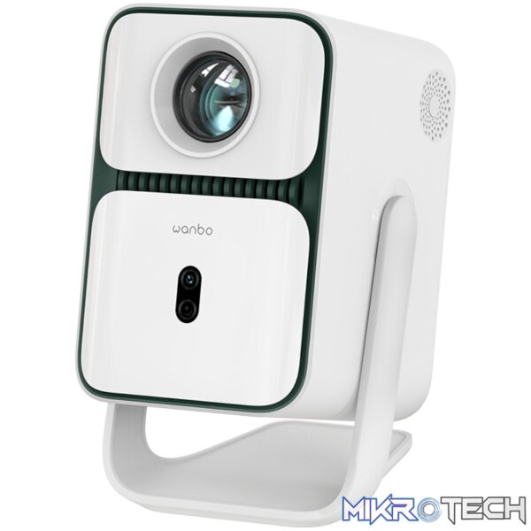 Wanbo T2 Ultra – 1080P 500ANSI Android 11 Smart Home Theatre Projector – White - Image 4