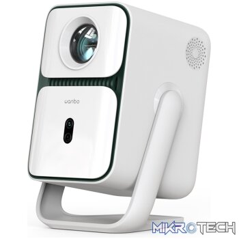 Wanbo T2 Ultra – 1080P 500ANSI Android 11 Smart Home Theatre Projector – White
