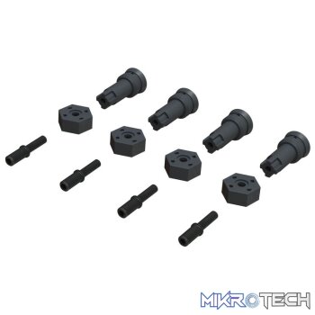 Wheel Axle and Hub Set