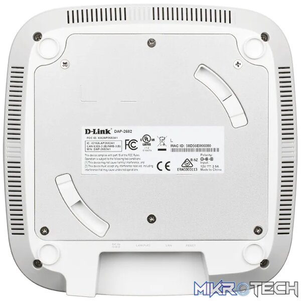 Wireless AC2300 Wi-Fi 5 (4 x 4 Concurrent Dual Band) 802.11ac Wave 2 802.3at PoE Access Point  (with mounting brackets & clips; - Image 3