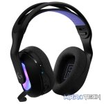 Wireless Gaming Headset with LIGHTSYNC RGB |  2.4GHZ Detachable Mic - White|USB-A LIGHTSPEED Wireless Receiver |  Wired USB-A US - Image 2