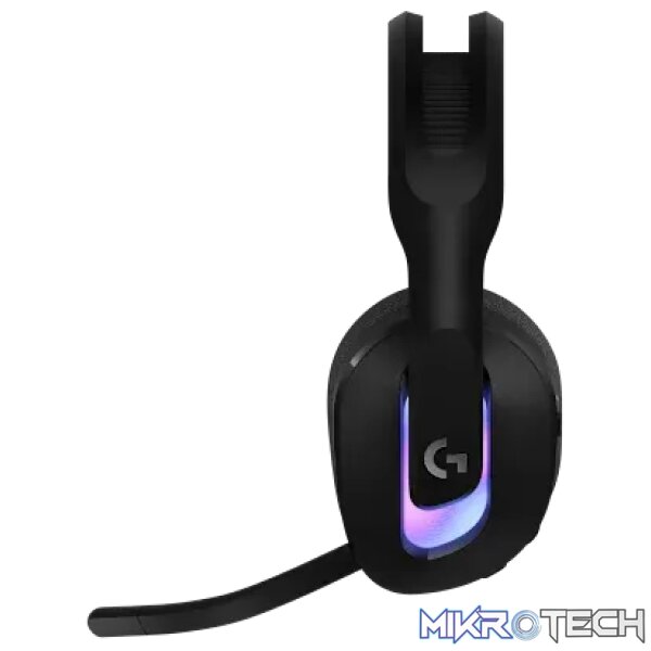 Wireless Gaming Headset with LIGHTSYNC RGB |  2.4GHZ Detachable Mic - White|USB-A LIGHTSPEED Wireless Receiver |  Wired USB-A US - Image 3