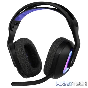 Wireless Gaming Headset with LIGHTSYNC RGB |  2.4GHZ Detachable Mic - White|USB-A LIGHTSPEED Wireless Receiver |  Wired USB-A US
