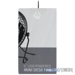 ZEN Cool Series 4 inch Mini Desk Fan - Black - Image 7