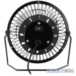 ZEN Cool Series 4 inch Mini Desk Fan - Black - Image 8