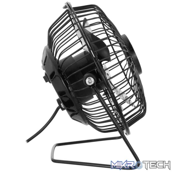ZEN Cool Series 4 inch Mini Desk Fan - Black - Image 9