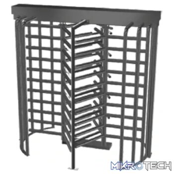 ZKTeco FHTSA2400 Heavy Duty Full Height Double Turnstile | ZKEC00228