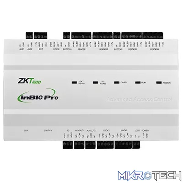 ZKTeco - Inbio 260 - 2 Door Pro Plus Access Control Panel | InBio260 Pro Plus ZKTeco - Inbio 260 - 2 Door Pro Plus Access Control Panel | InBio260 Pro Plus