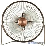 Zen Cool Series 6in Desk Fan - Copper