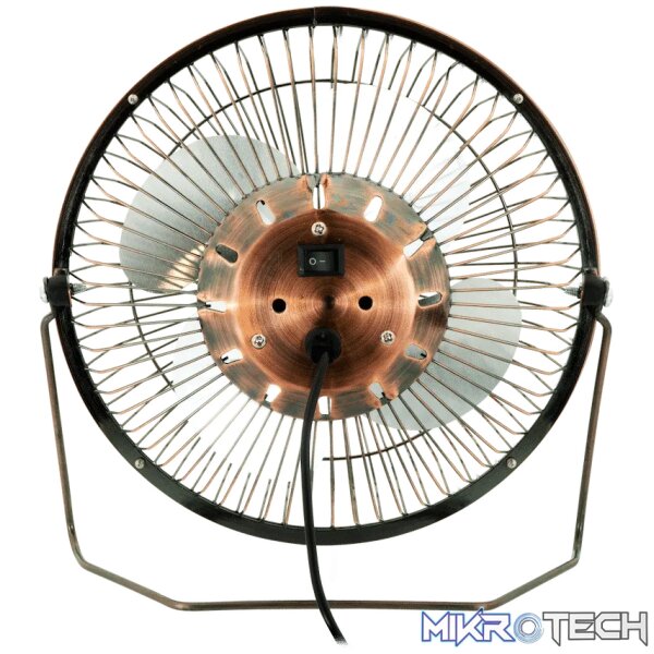 Zen Cool Series 6in Desk Fan - Copper - Image 10
