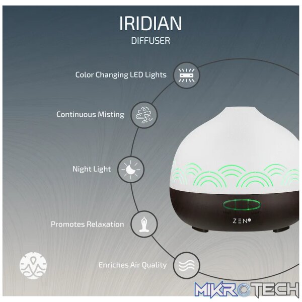 Zen Iridian Diffuser - Dark Wood - Image 8