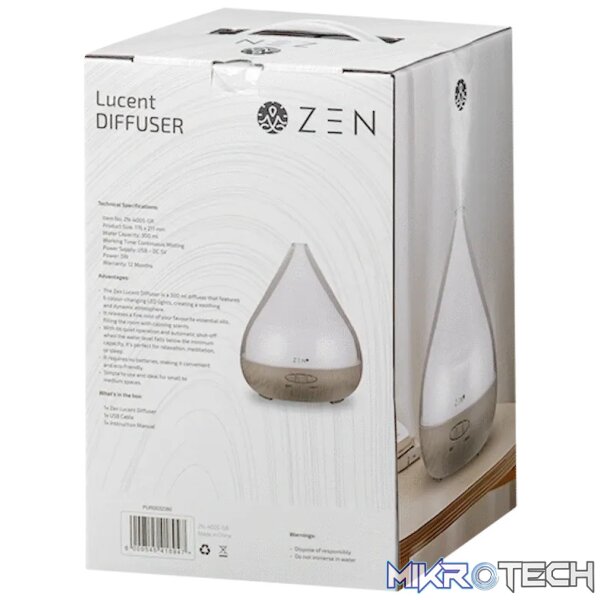 Zen Lucent Diffuser - Grey - Image 4