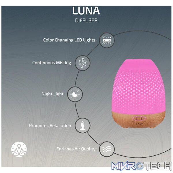 Zen Lunar Diffuser - White - Image 8