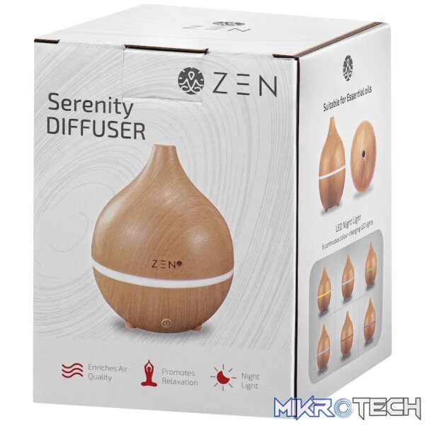 Zen Serenity Diffuser - Light Wood - Image 2