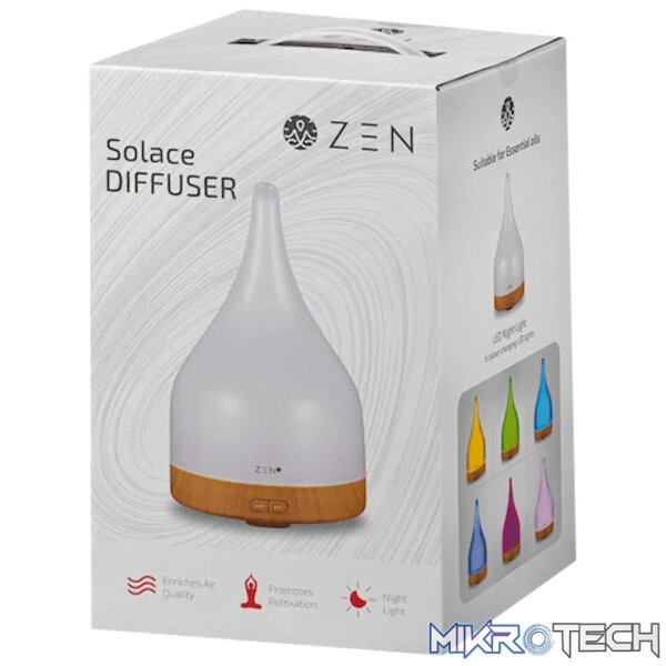 Zen Solace Diffuser - Light Wood - Image 4
