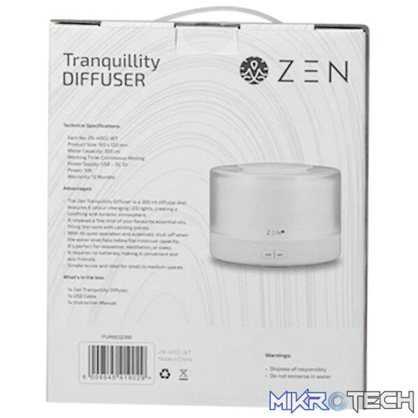 Zen Tranquillity Diffuser - White - Image 4