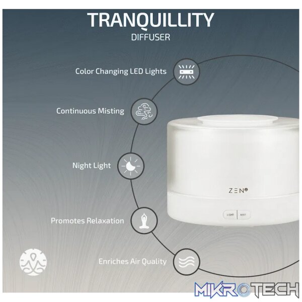 Zen Tranquillity Diffuser - White - Image 8