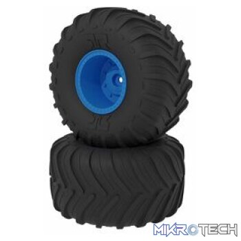 dBoots Chevron MT Tyre Set Glued - Blue