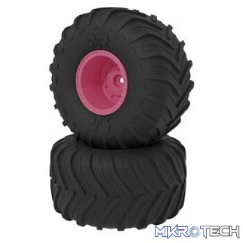 dBoots Chevron MT Tyre Set Glued - Pink