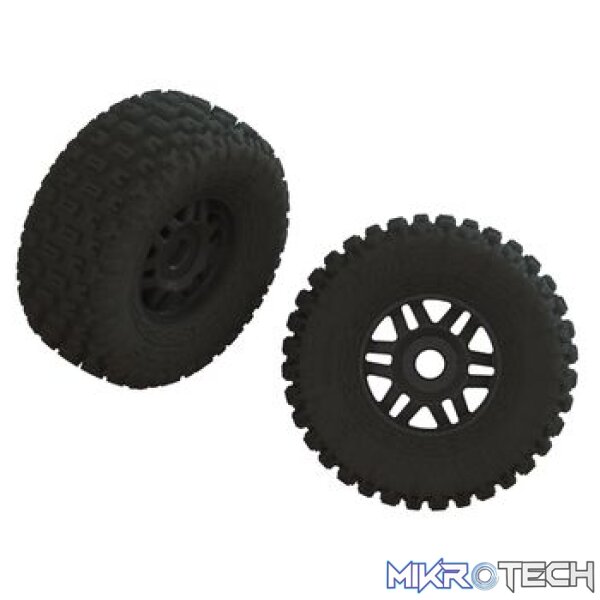 dBoots FORTRESS LP Tyre Set Glued Black (1 Pair) dBoots FORTRESS LP Tyre Set Glued Black (1 Pair)