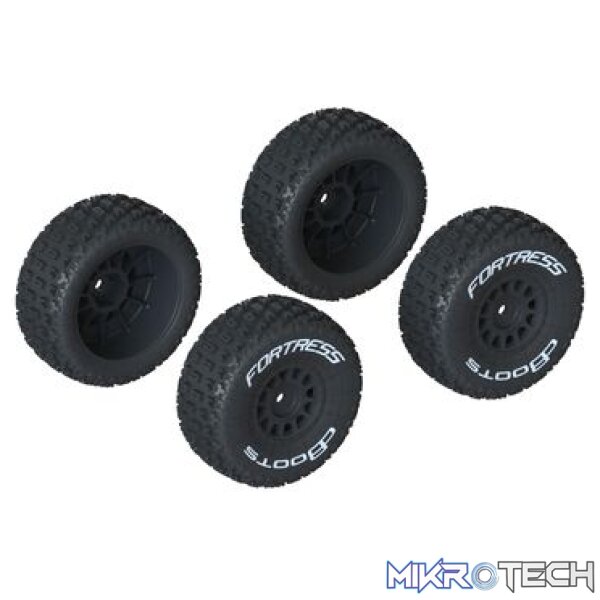 dBoots FORTRESS Tire Set Glued (Black) (2 Pairs) dBoots FORTRESS Tire Set Glued (Black) (2 Pairs)