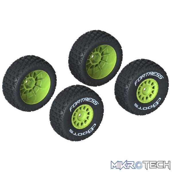 dBoots 'FORTRESS' Tire Set Glued dBoots 'FORTRESS' Tire Set Glued