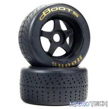 dBoots Hoons 53/100 2.9 Tyre Set Gold 5-Spoke (2)