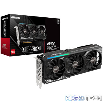 ASRock Radeon RX9070 XT Challenger 16G Graphics Card