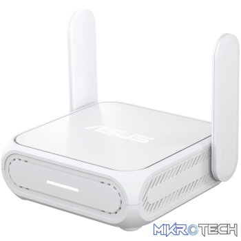 ASUS Go Wi-Fi 7 Dual-Band Travel Router with 5G-White