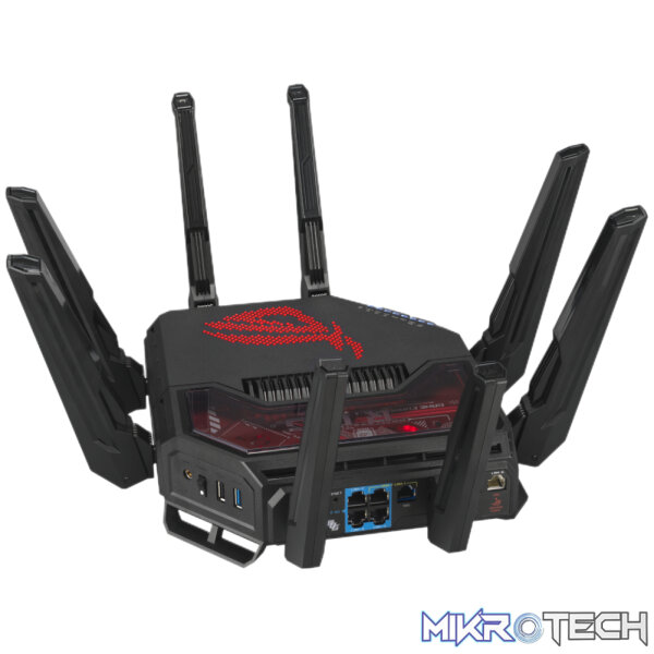 ASUS ROG Rapture BE19000 Wi-Fi 7 Tri-Band Gaming Router with Dual 10G Ports - Image 4