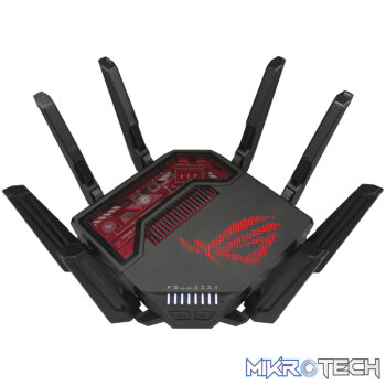 ASUS ROG Rapture BE19000 Wi-Fi 7 Tri-Band Gaming Router with Dual 10G Ports