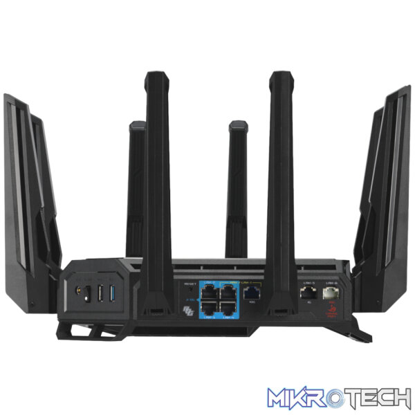 ASUS ROG Rapture BE19000 Wi-Fi 7 Tri-Band Gaming Router with Dual 10G Ports - Image 5