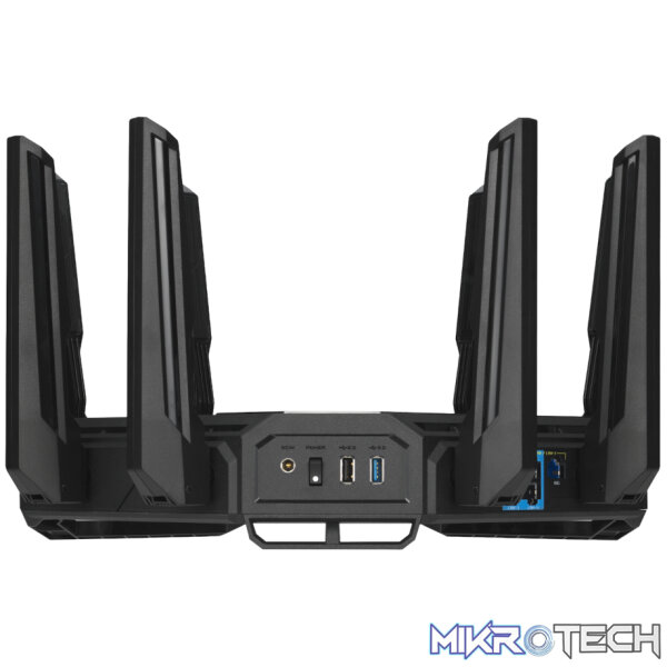ASUS ROG Rapture BE19000 Wi-Fi 7 Tri-Band Gaming Router with Dual 10G Ports - Image 6