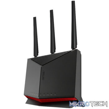 ASUS RT-BE86U Wi-Fi 7 Dual-Band 10G and 2.5G AiMesh Wireless Router-Black