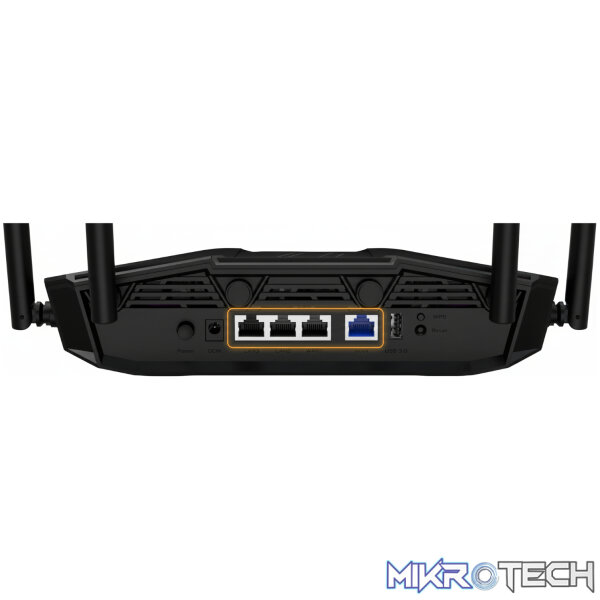 ASUS TUF Gaming BE6500 Wi-Fi 7 Dual-Band Gaming Router – Extendable with Quad 2.5Gb Ports - Image 3