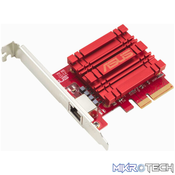 ASUS XG-C100C V3 10Gbps PCIe Network Adapter-RJ45( Red/S) - Image 2