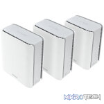 ASUS ZenWiFi BT10 Wi-Fi 7 Tri-Band 10G AiMesh Router Node (3-Pack) – White - Image 3