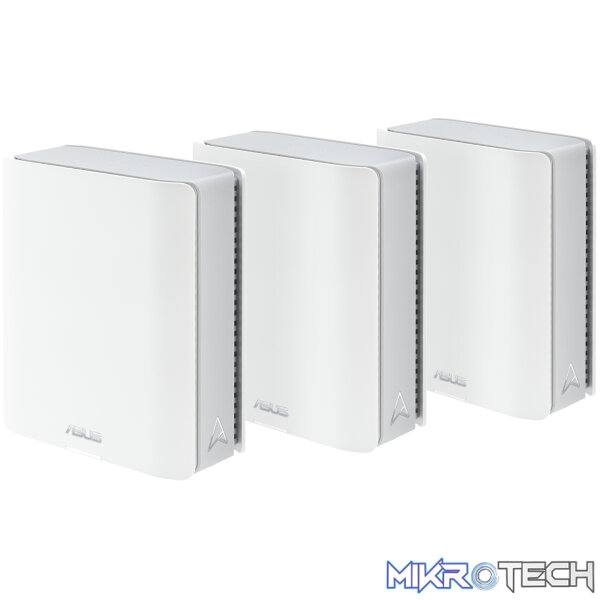 ASUS ZenWiFi BT10 Wi-Fi 7 Tri-Band 10G AiMesh Router Node (3-Pack) – White ASUS ZenWiFi BT10 Wi-Fi 7 Tri-Band 10G AiMesh Router Node (3-Pack) – White