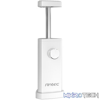 Antec I Shape Prism Metal Adjustable GPU Support Stand - White