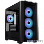 Asus A23 PLUS ARGB Micro-ATX Gaming Chassis - Black