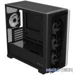 Asus A23 PLUS ARGB Micro-ATX Gaming Chassis - Black - Image 4