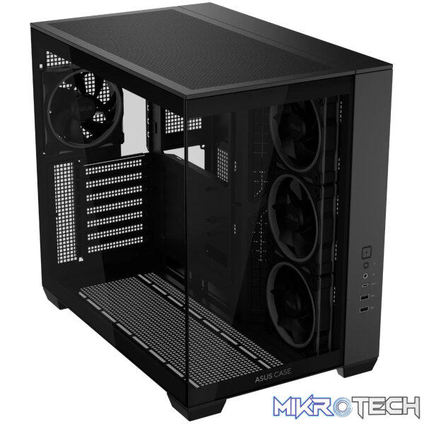 Asus A32 PLUS ARGB ATX Gaming Chassis – Black - Image 2