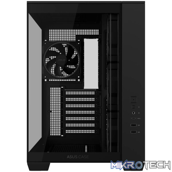 Asus A32 PLUS ARGB ATX Gaming Chassis – Black - Image 3