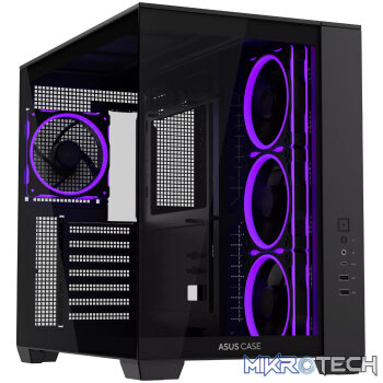 Asus A32 PLUS ARGB ATX Gaming Chassis – Black