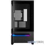 Asus Prime AP202 Curved Tempered Glass Micro-ATX Chassis – Black - Image 3